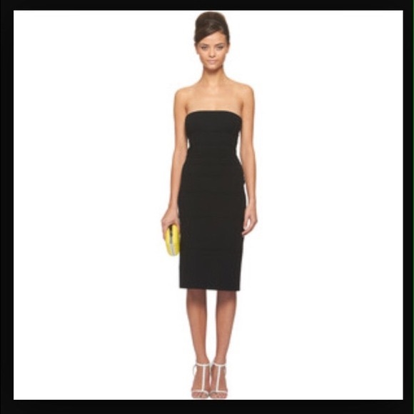 Diane Von Furstenberg Kimeena Strapless Stretch Dress - Picture 2 of 11